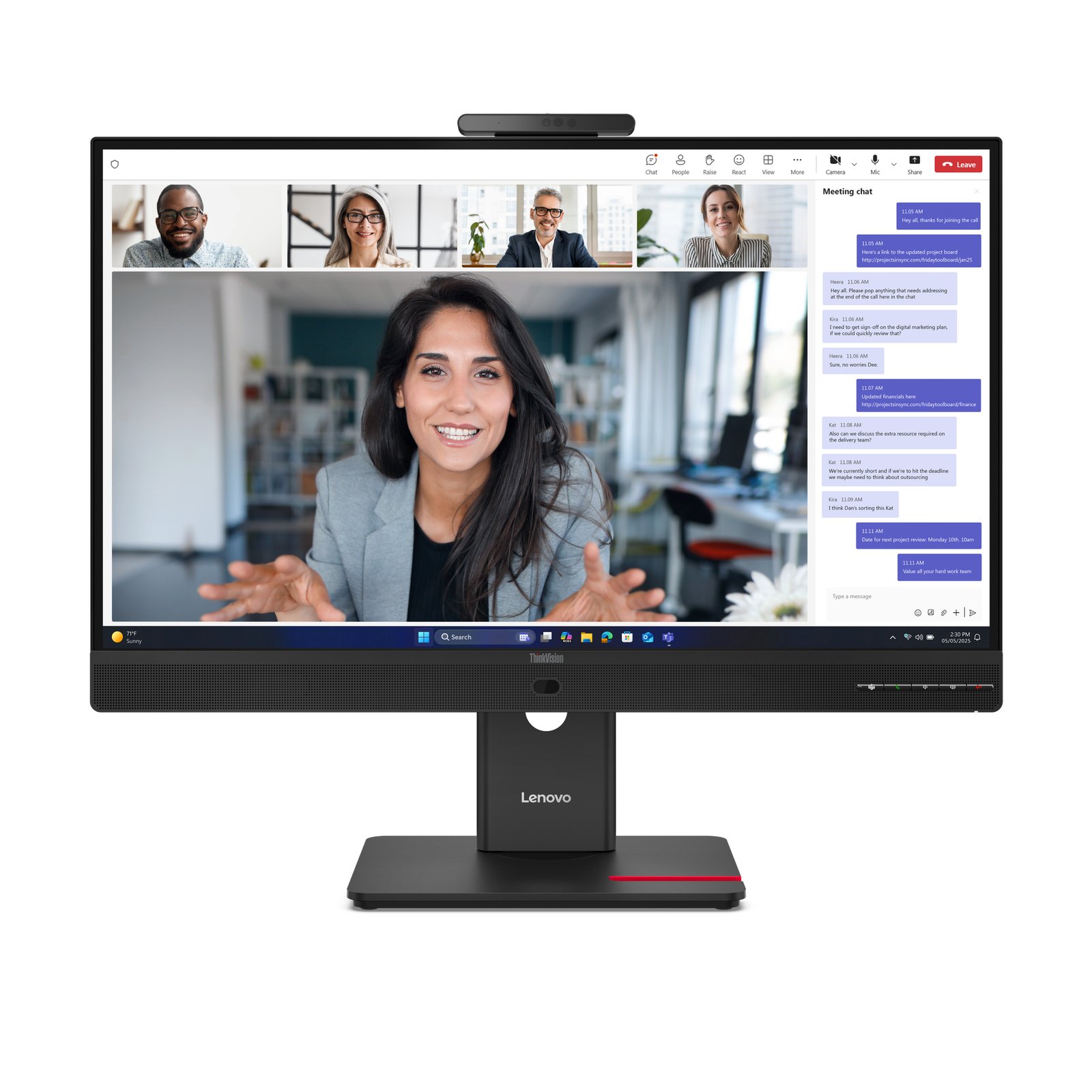 Lenovo ThinkVision T24-4v Monitor 64B6MAR1UZ