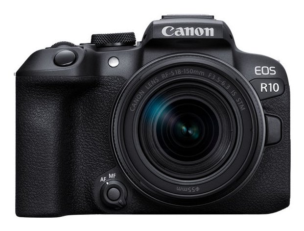 CANON USA R10 RF-S18-150mm F3.5-6.3 IS STM MILC 24.2 MP CMOS 6000 x 4000 pixels Black CNC-5564C002