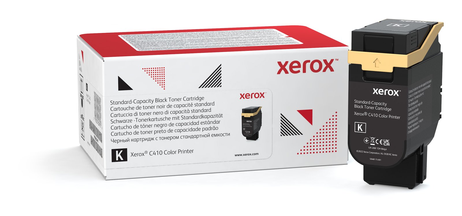 Xerox Genuine ® C410 Color Printer/VersaLink® C415 Multifunction Printer Black Standard capacity XER-006R04677