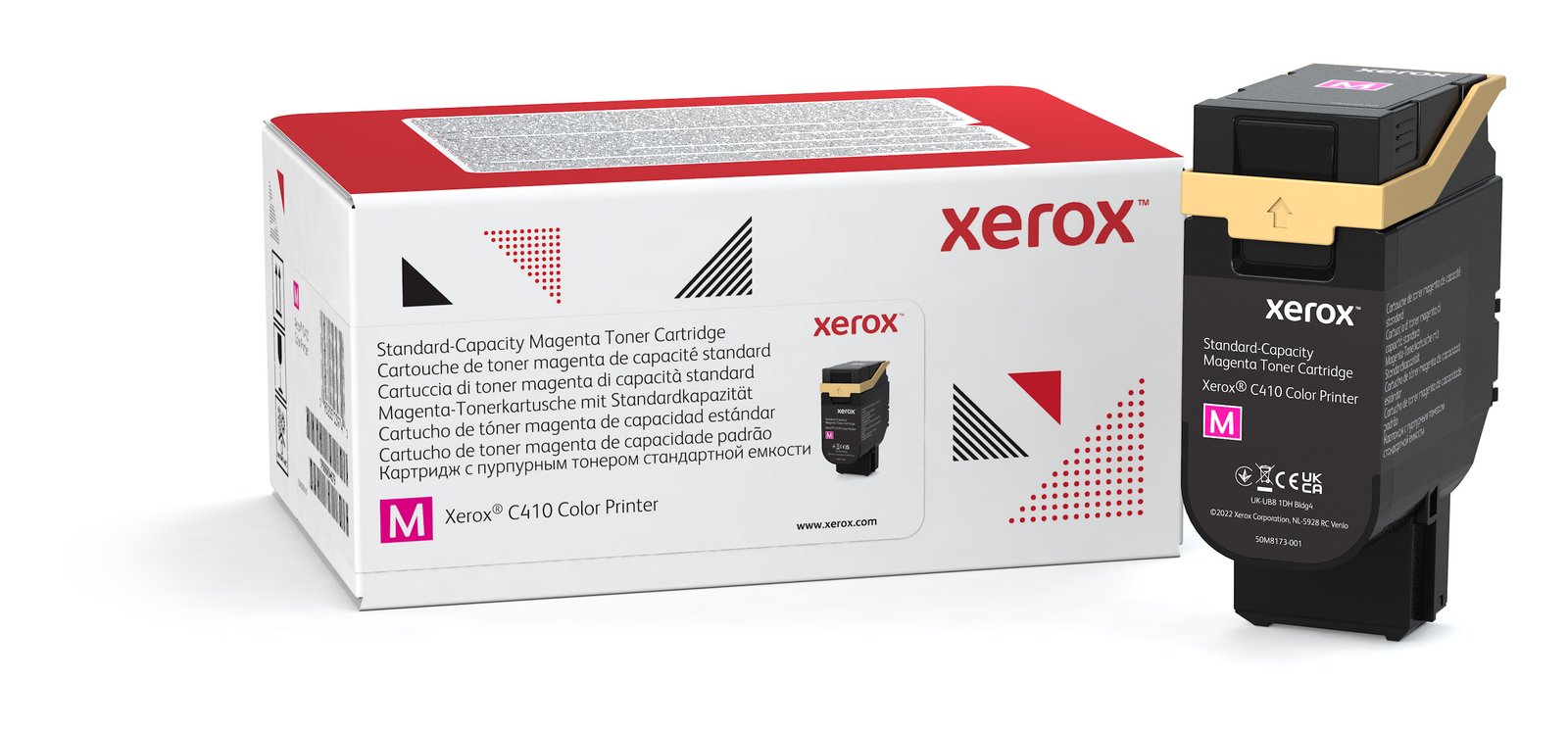 Xerox Genuine ® C410 Color Printer/VersaLink® C415 Multifunction Printer Magenta Standard capacity XER-006R04679