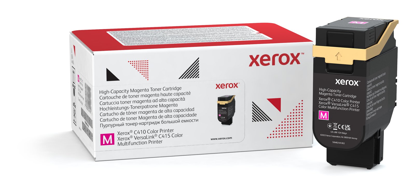Xerox Genuine ® C410 Color Printer/VersaLink® C415 Multifunction Printer Magenta High capacity XER-006R04687