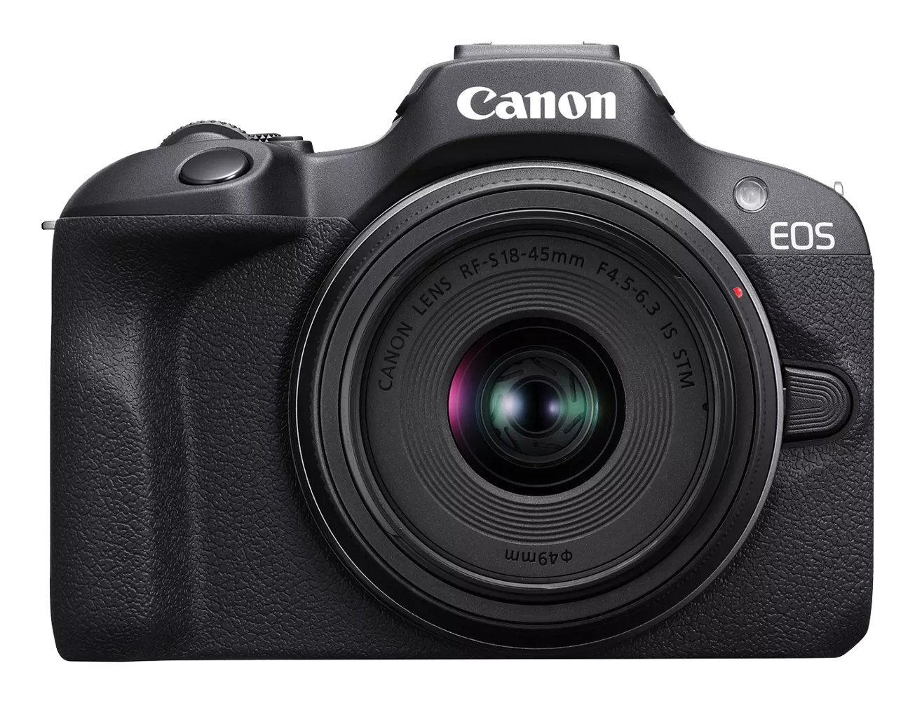 CANON USA EOS R100 RF-S18-45mm F4.5-6.3 IS STM & RF-S55-210mm F5-7.1 Lens Kit CNC-6052C022