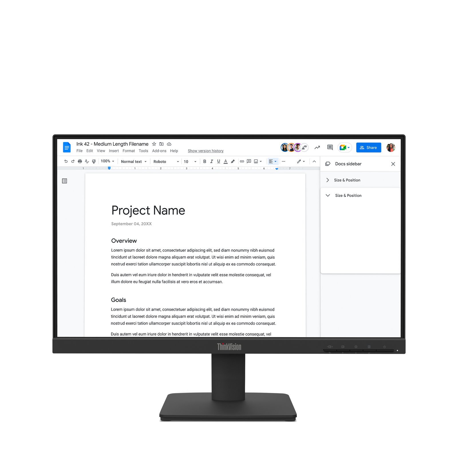 Lenovo ThinkVision S22-4e Monitor 64CBKAT6US