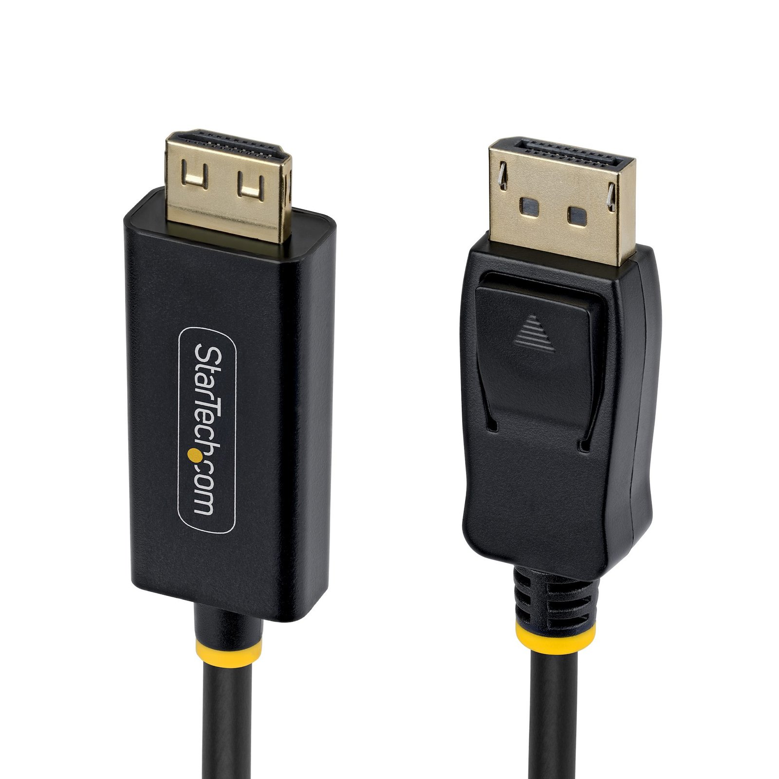StarTech.com 6ft DisplayPort to HDMI Adapter Cable with Gripping Connectors, 4K 60Hz, HDR, 6F-DP-HDMI-4K60-GR