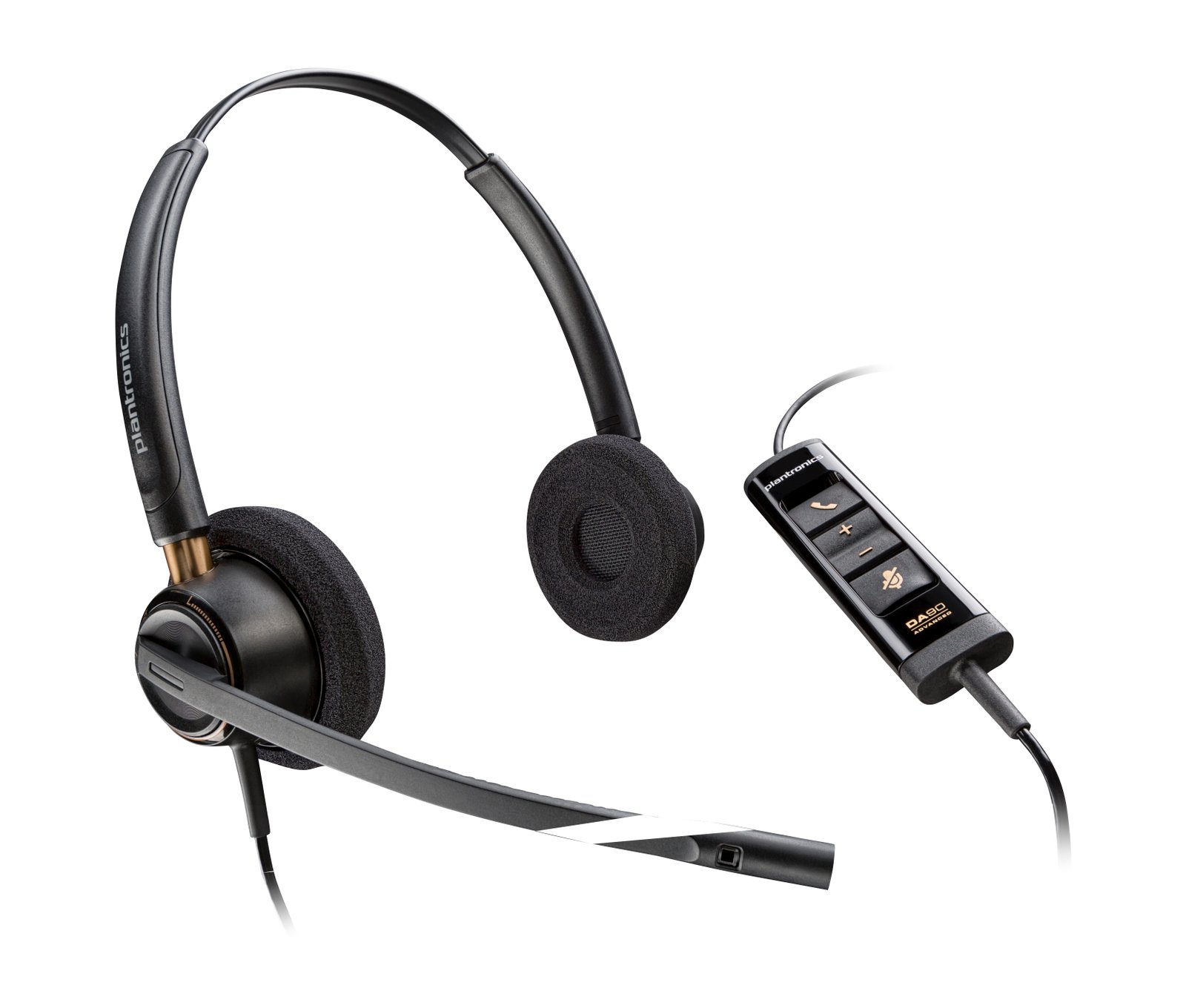 HPI POLY HP EncorePro 525 Microsoft Teams Certified Stereo with USB-A Headset 783R2AA