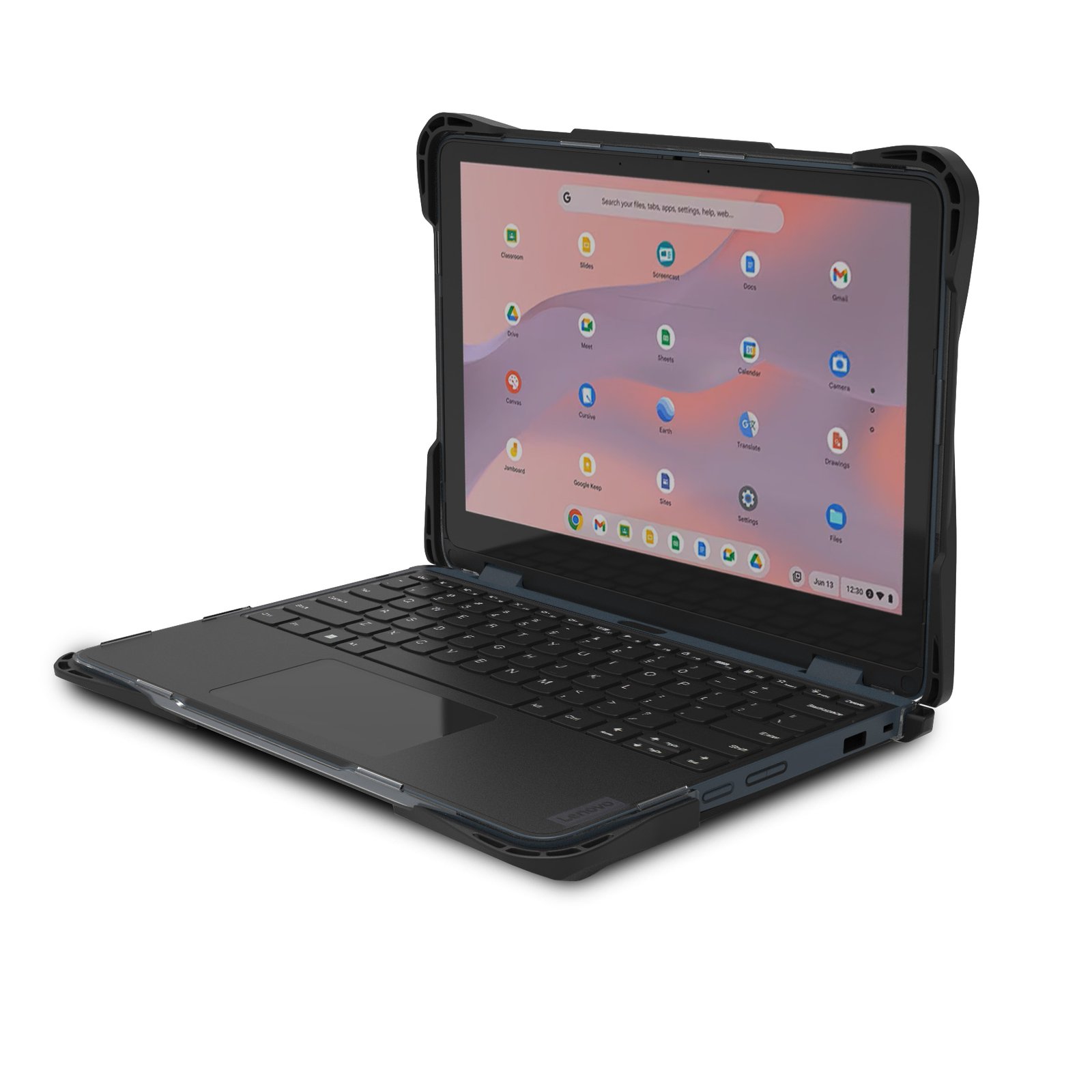 Lenovo AO-SNP-L100G4 29.5 cm (11.6") Hardshell case Black, Transparent 78421304