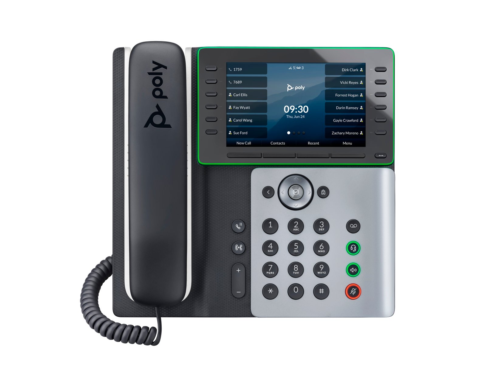 HPI POLY HP Edge E550 IP Phone and PoE-enabled 82M91AA