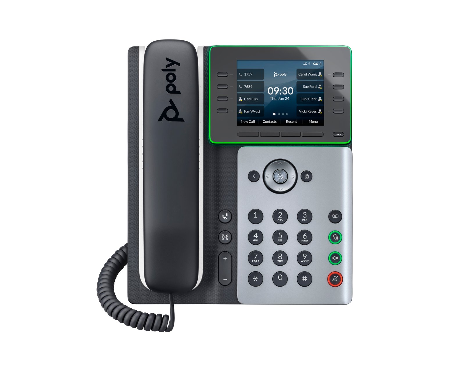 HPI POLY HP Edge E300 IP Phone and PoE-enabled 82M92AA
