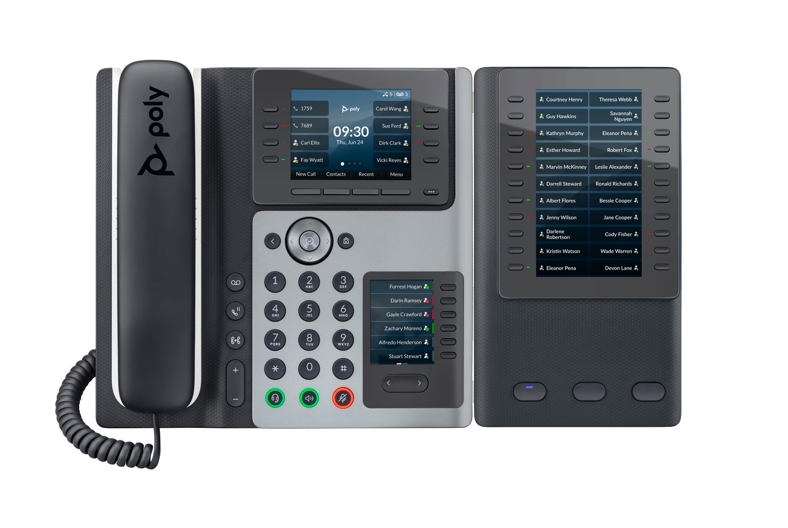HPI POLY HP Edge E400 IP Phone and PoE-enabled 82M93AA