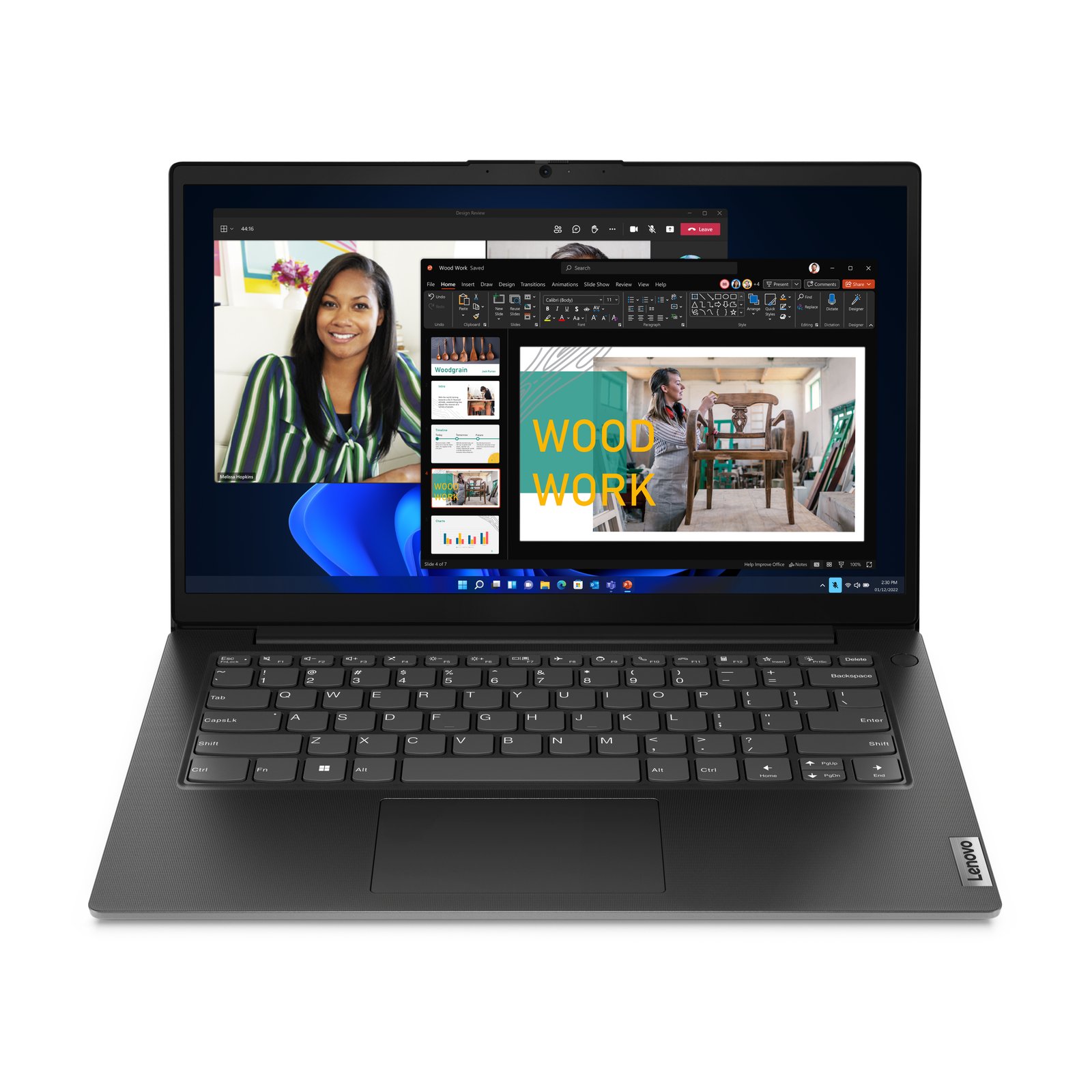 Lenovo V14 G4 AMN AMD Ryzen™ 5 7520U Laptop 35.6 cm (14") Full HD 8 GB LPDDR5-SDRAM 256 SSD Wi-Fi 6 82YT010EUS