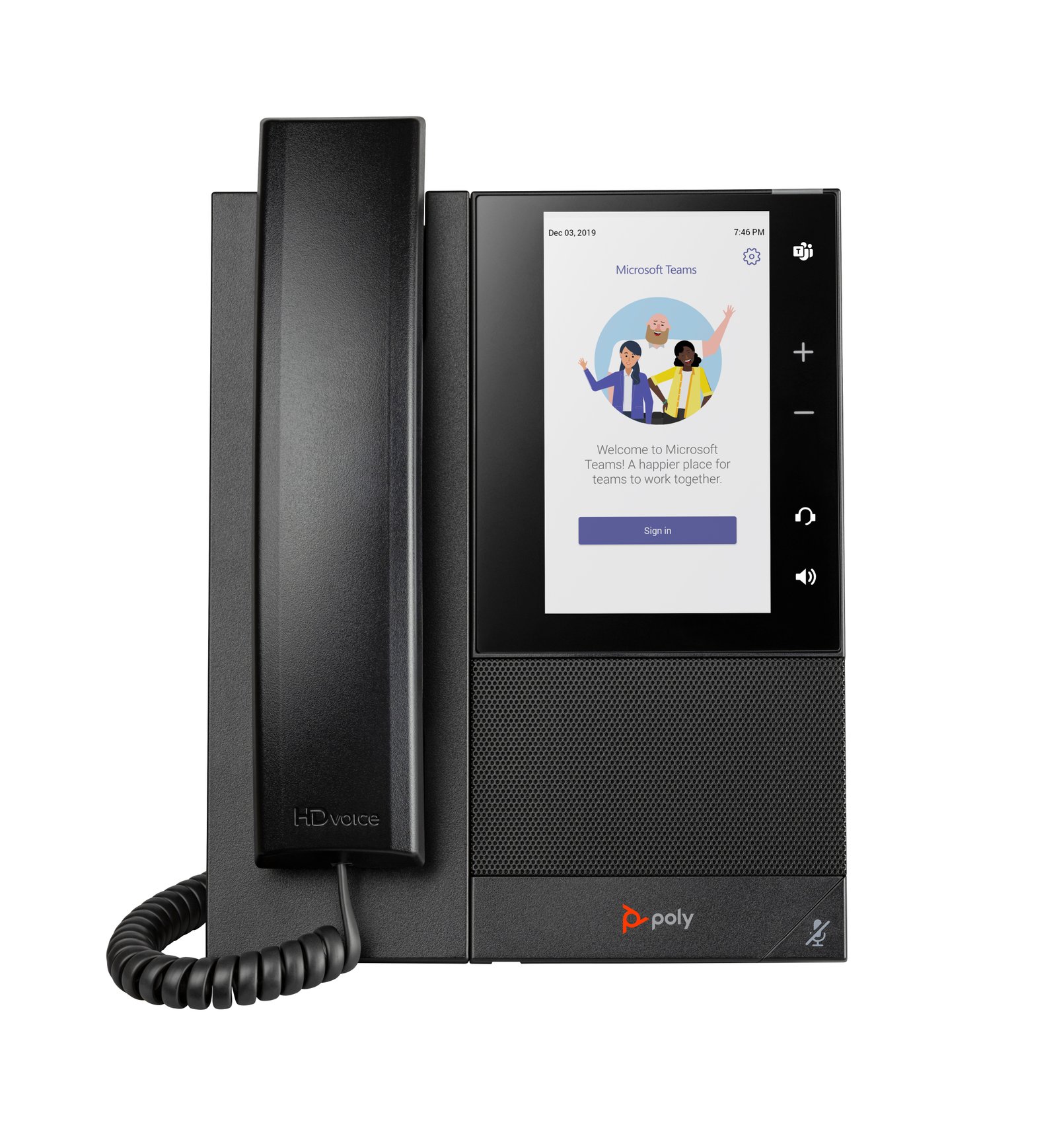 HPI POLY HP CCX 505 Business Media Phone for Microsoft Teams and PoE-enabled 82Z79AA