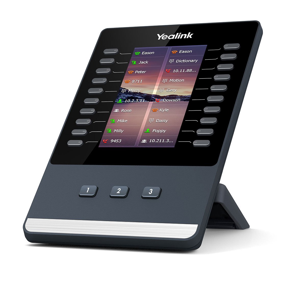Yealink EXP43 IP add-on module Black, Grey 23 buttons 1300036
