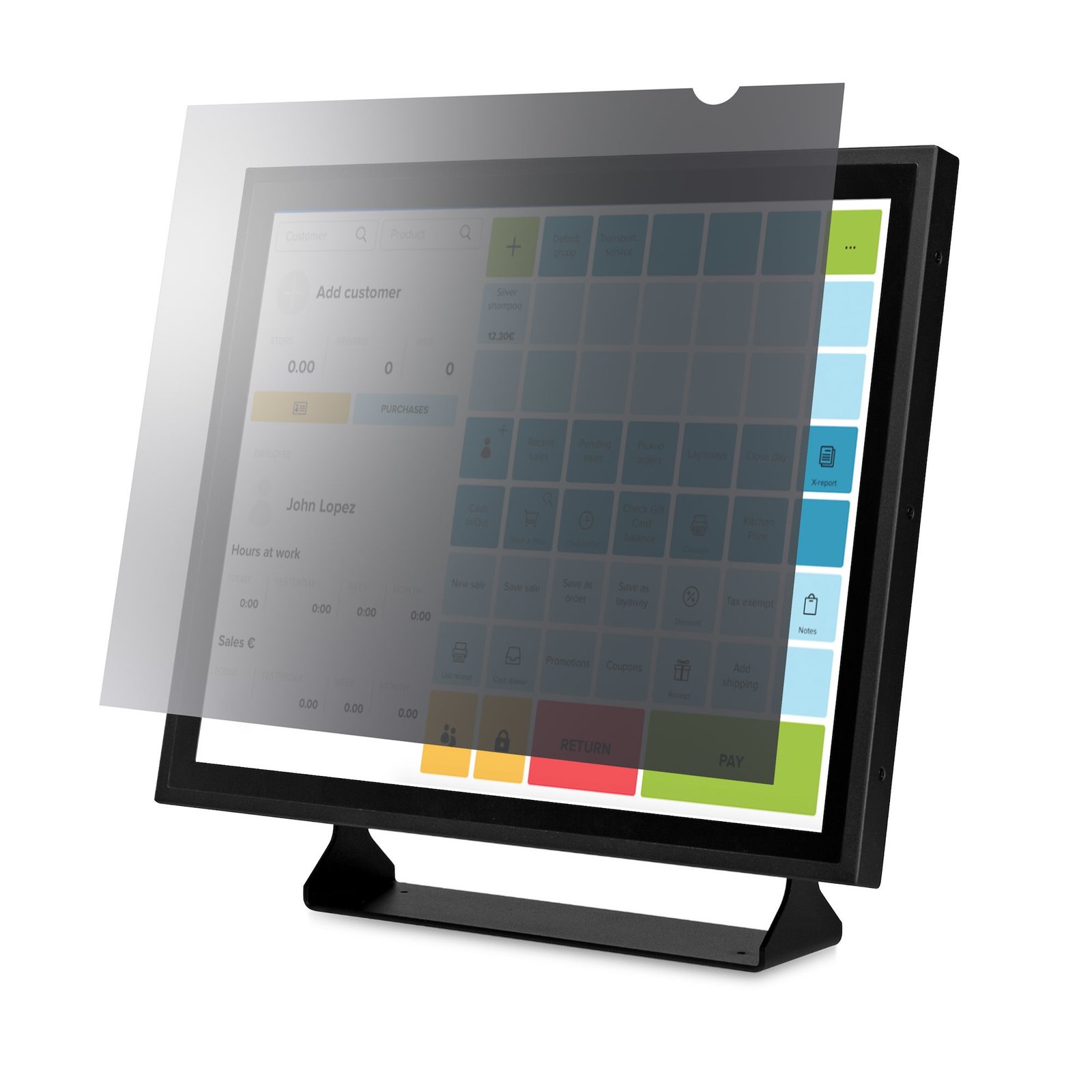 StarTech.com 17-inch 5:4 Computer Monitor Privacy Filter, Anti-Glare Screen w/51% Blue Light STA-1754-PRIVACY-SCREEN