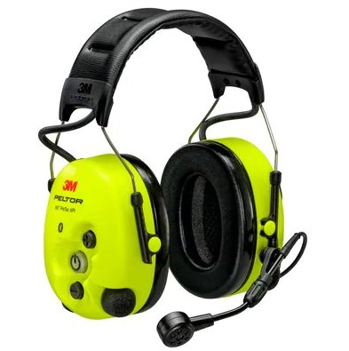 3M ProTac XPI Headset Wireless Head-band Aviation/Air traffic control Bluetooth Yellow MT15H7AWS6