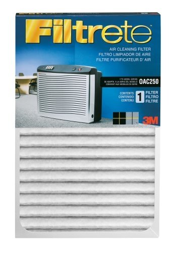 3M Filtrete Replacement Filter OAC250RF for OAC250 Office Air Cleaner