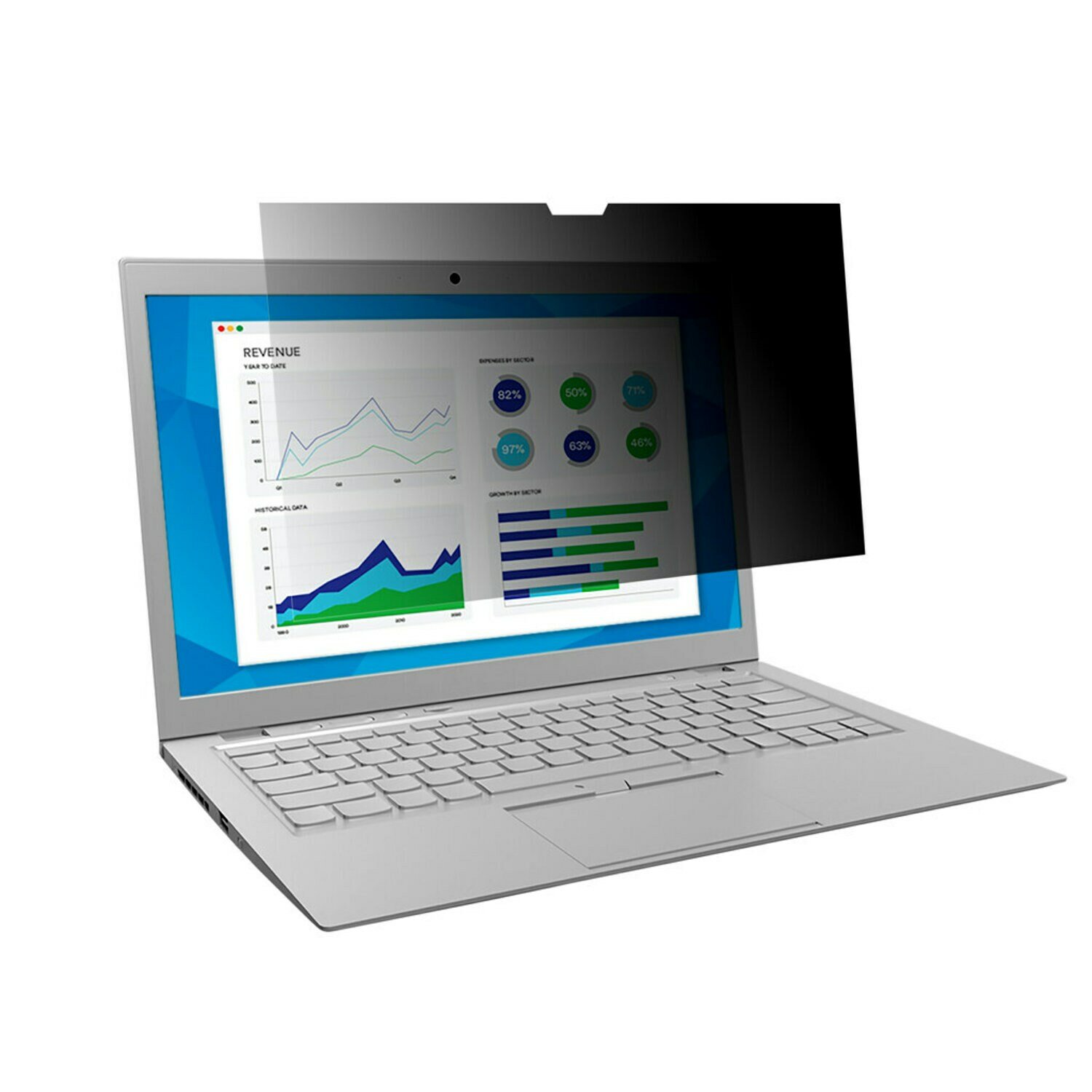 3M PFNDE017 display privacy filter 33 cm (13") Laptop Frameless