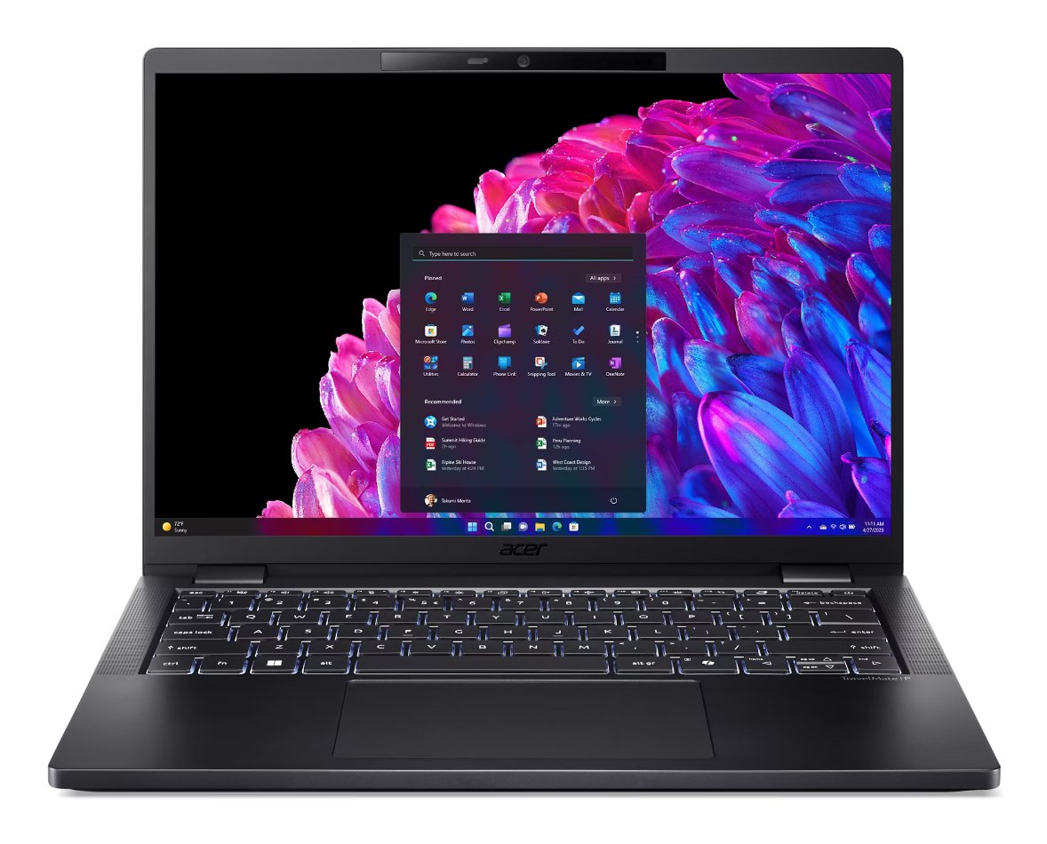 Acer TravelMate P6 TMP614-73T-529E Intel Core Ultra 5 125H Laptop 35.6 cm (14") Touchscreen WUXGA NX.B5QAA.002