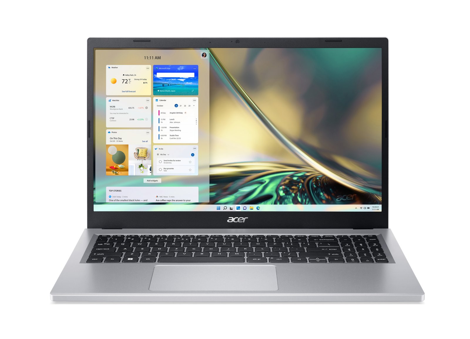 Acer Aspire 3 A315-24PT-R08Z AMD Ryzen™ 7320U Laptop 39.6 cm (15.6") Touchscreen Full HD 8 GB NX.KHDAA.003