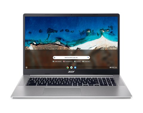Acer Chromebook CB317-1H-C41X Intel® Celeron® N5100 43.9 cm (17.3") Full HD 4 GB LPDDR4x-SDRAM 32 NX.AQ2AA.004