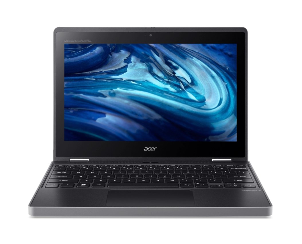 Acer TravelMate Spin B3 TMB311R-33-C9SN Intel® N N100 Hybrid (2-in-1) 29.5 cm (11.6") Touchscreen NX.VZ0AA.004