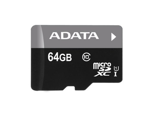 ADATA TECHNOLOGY LA Micro SDXC 64GB MicroSDXC UHS Class 10 AUSDX64GUICL10-RA1