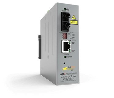 Allied Telesis AT-IMC200TP/SC-980 network media converter 100 Mbit/s 1310 nm Grey