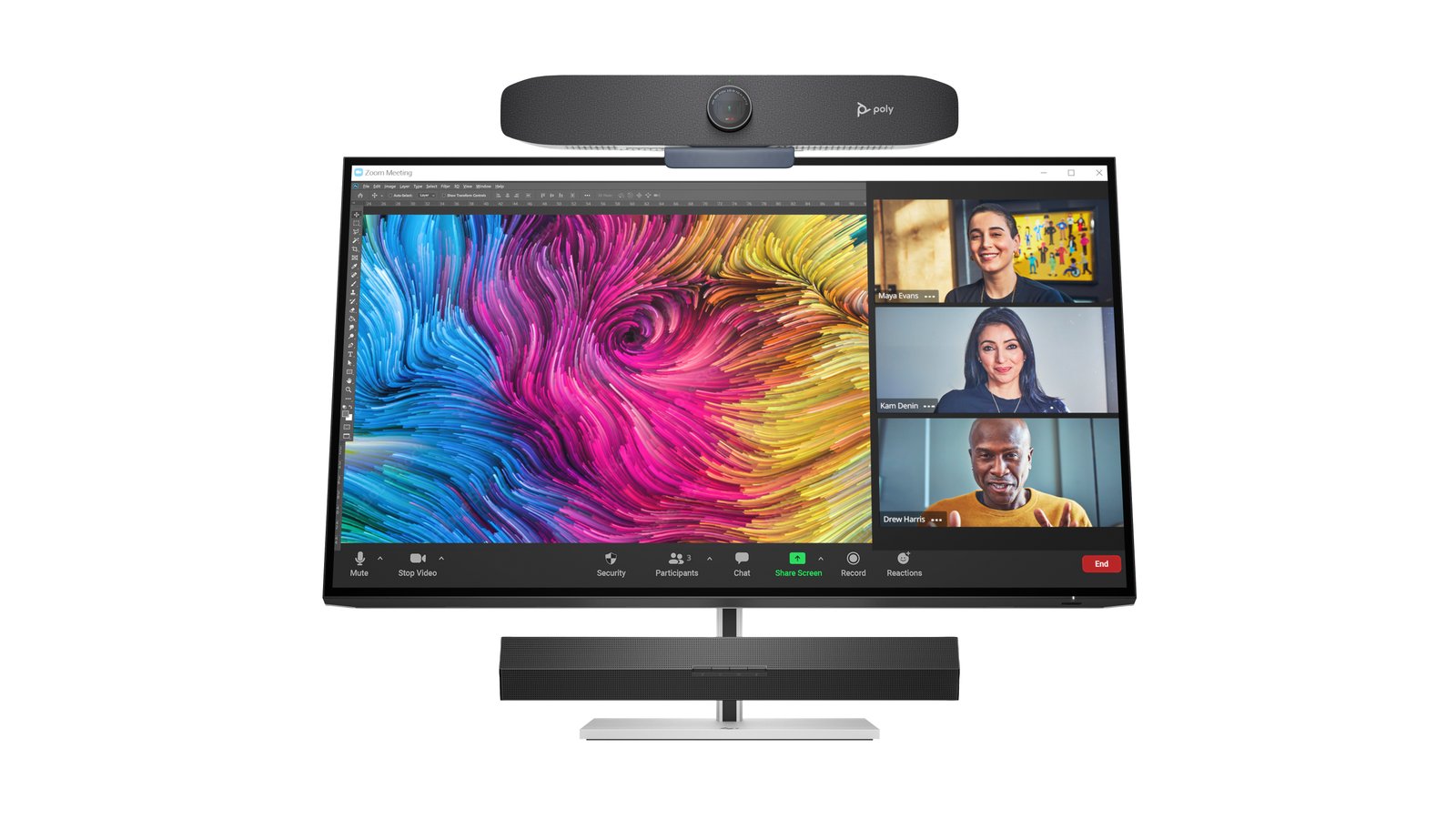 HP Series 7 Pro 31.5 inch 4K Thunderbolt 4 Monitor - 732pk 8Y2K9AA#ABA