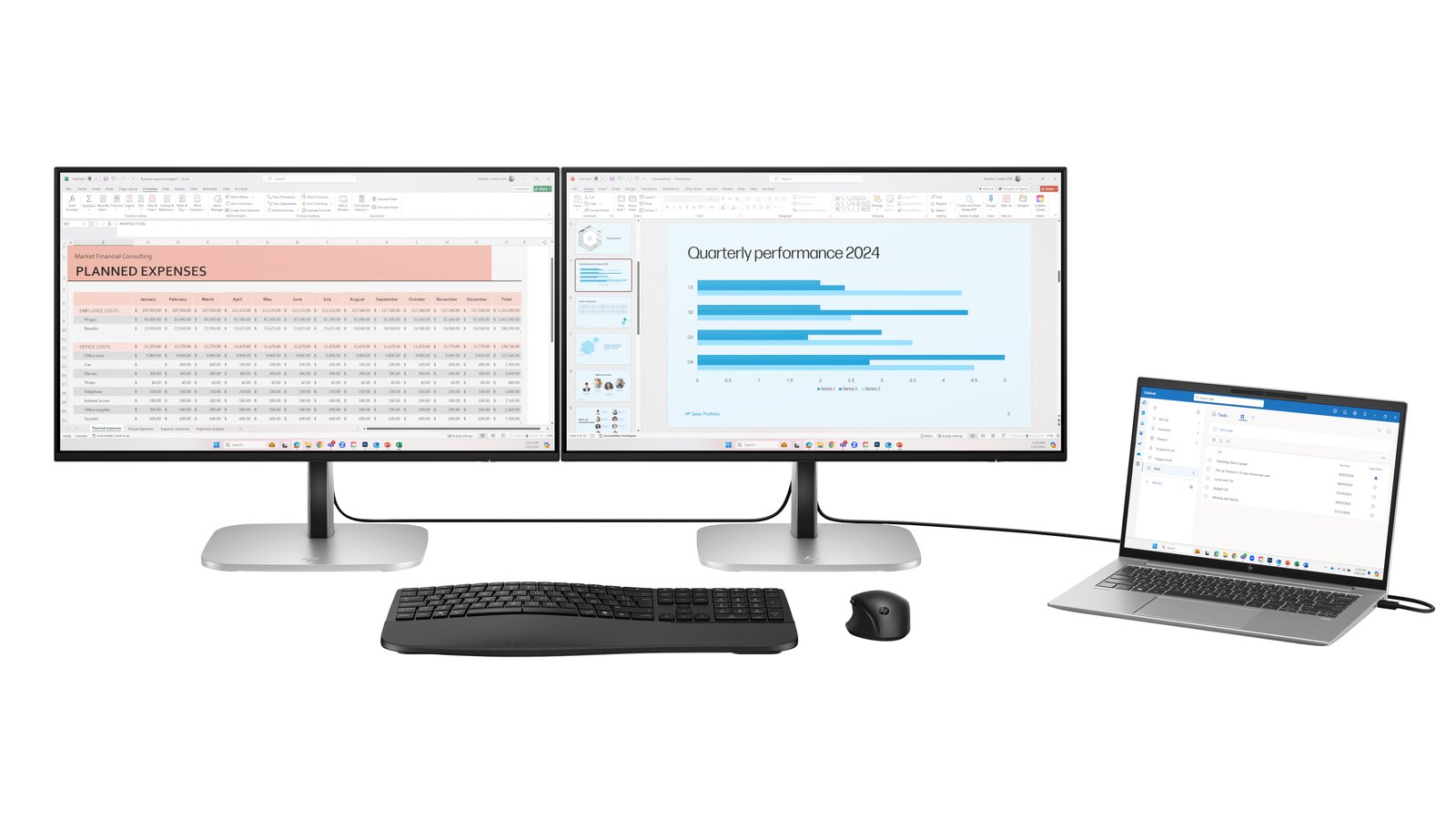 HP Series 5 Pro 23.8 inch FHD USB-C Monitor - 524pu 9D9V7AA#ABA