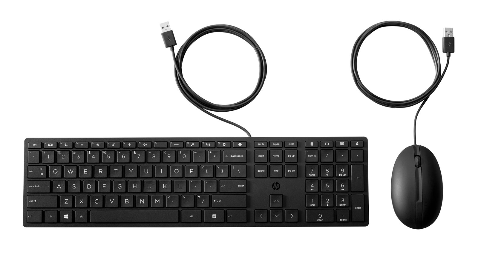 HP Wired Desktop 320MK Mouse and Keyboard 9SR36UT#ABA