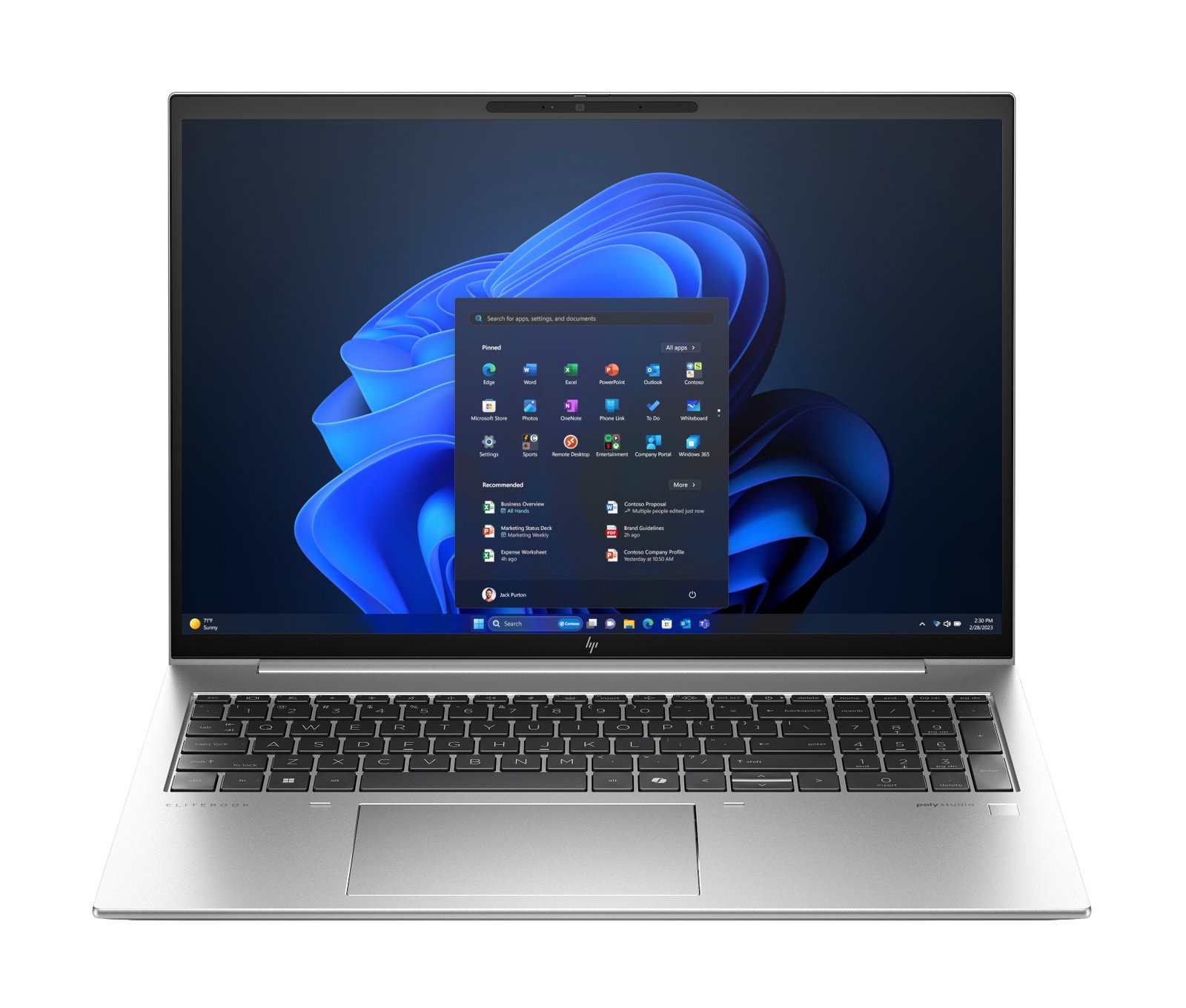 HP EliteBook 860 G11 Intel Core Ultra 5 125U Laptop 40.6 cm (16") WUXGA GB DDR5-SDRAM 512 SSD Wi-Fi A6TE4UT#ABA