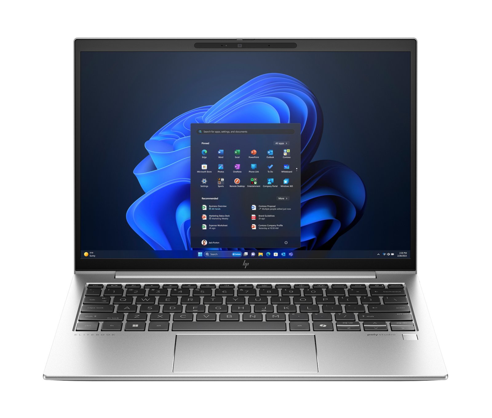 HP EliteBook 830 G11 Intel Core Ultra 5 135U Laptop 33.8 cm (13.3") WUXGA 16 GB LPDDR5x-SDRAM 512 A6TG0UT#ABA