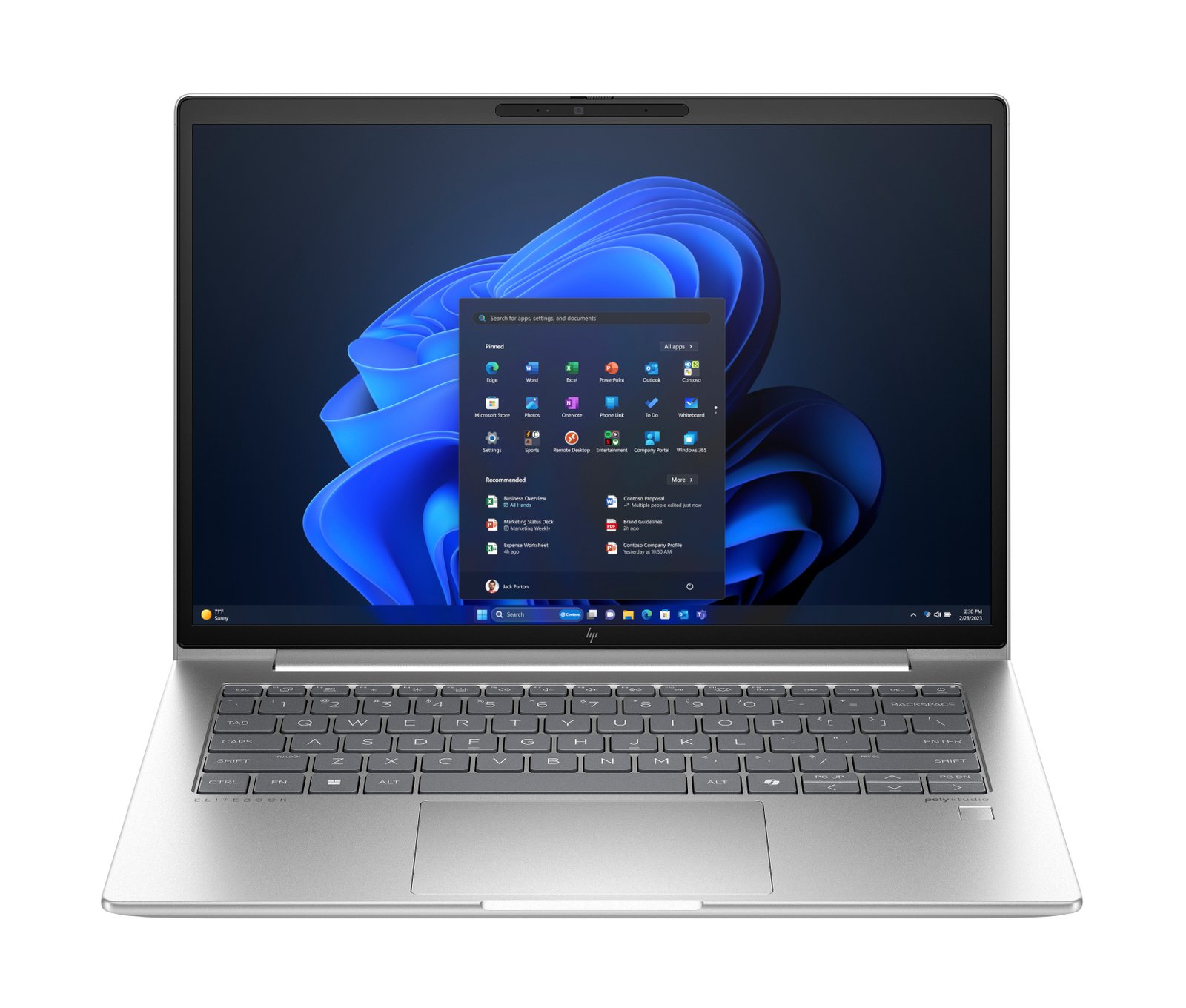 HP EliteBook 640 G11 Intel Core Ultra 5 135U Laptop 35.6 cm (14") WUXGA 16 GB DDR5-SDRAM 512 SSD A6TN8UT#ABA