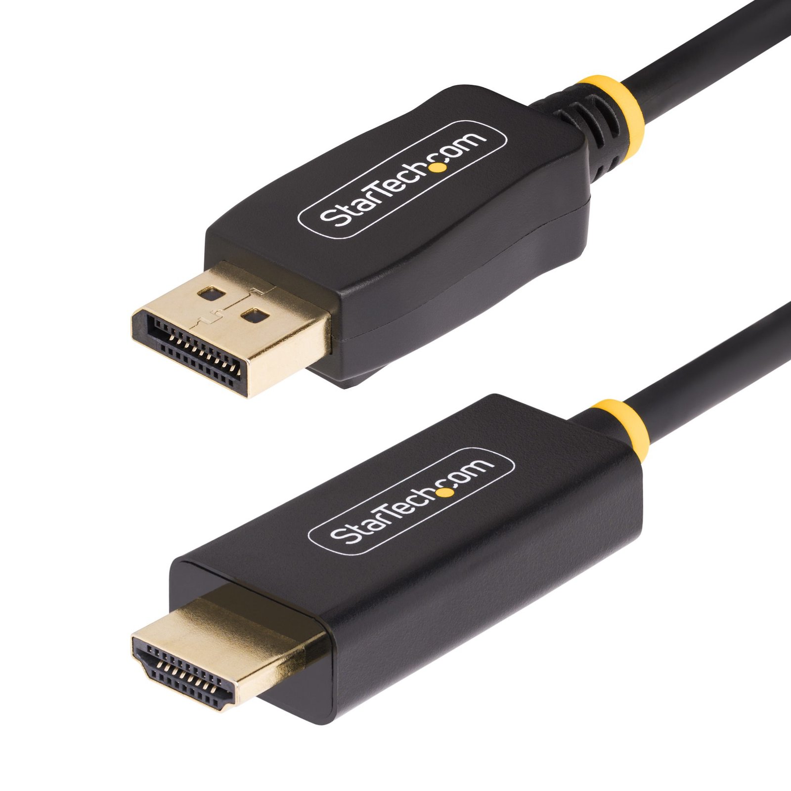 StarTech.com 10ft (3m) DisplayPort to HDMI Adapter Cable, 4K 60Hz with HDR, DP 2.0b, Active Video 10F-DP-HDMI-4K60-HDR