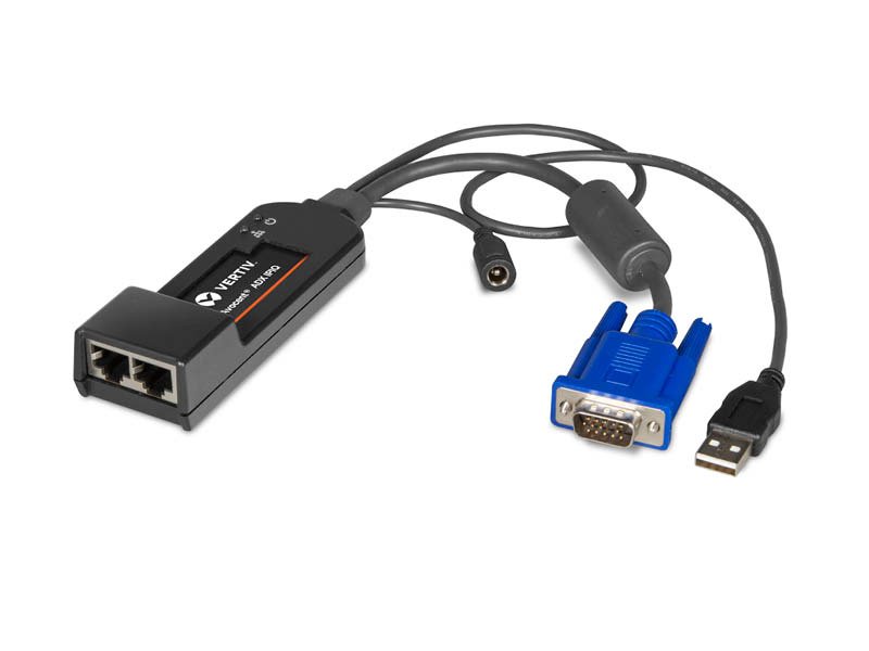 Vertiv Avocent IPIQ IP KVM Device | IT Management | Remote Access | over VGA | 2-Year Factory ADX-IPIQ-400