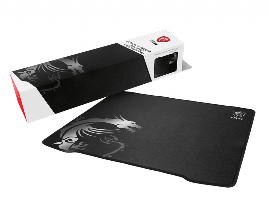 MSI AGILITY GD30 Pro Gaming Mousepad '450mm x 400mm, Gamer Silk Surface, Iconic Dragon Design, AGILITYGD30