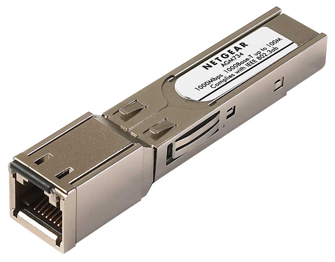 NETGEAR AGM734 network transceiver module Copper 1000 Mbit/s SFP+ AGM734-10000S