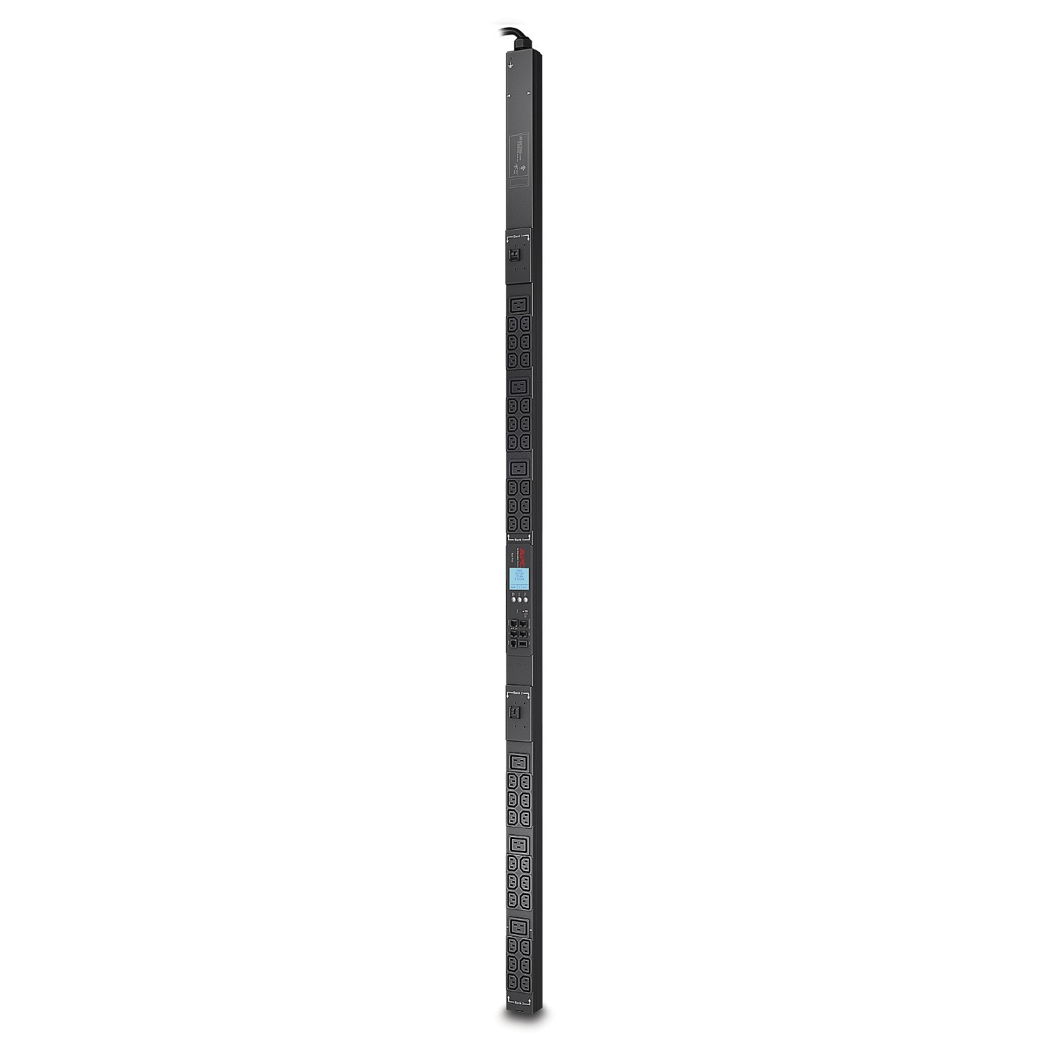APC by Schneider Electric NetShelter Rack PDU, Metered, 0U, 5.0kW 200V and 208V 30A, (36) C13 (6) AP8841