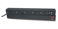 APC by Schneider Electric Basic Rack 1.8kVA power distribution unit (PDU) Black AP9562