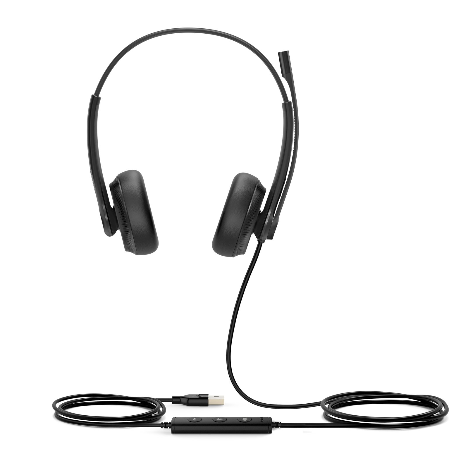 Yealink UH34 Dual UC Headset Wired Head-band Office/Call center USB Type-A Black 1308044