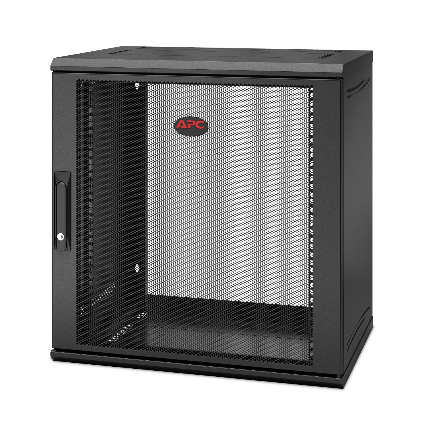 APC by Schneider Electric NetShelter WX AR112SH4 - 12U, 19 inch patch cabinet, Wall mount,