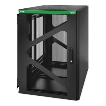 APC by Schneider Electric NetShelter WX AR118SM - 19inch Wall Patch Cabinet, 18U/HE, 800MM Deep,