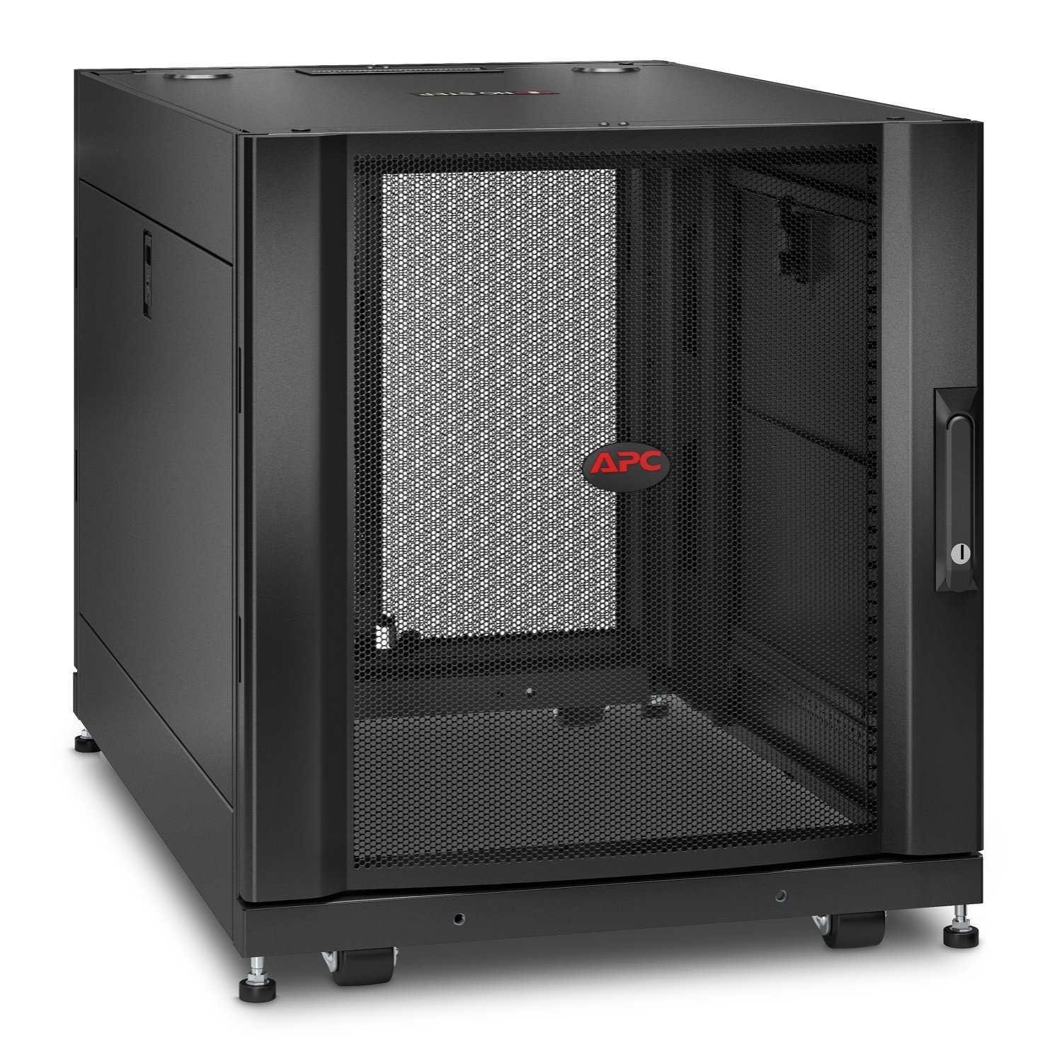 APC by Schneider Electric NetShelter SX, Server Rack Enclosure, 12U, Black, 658H x 600W 900D mm AR3003