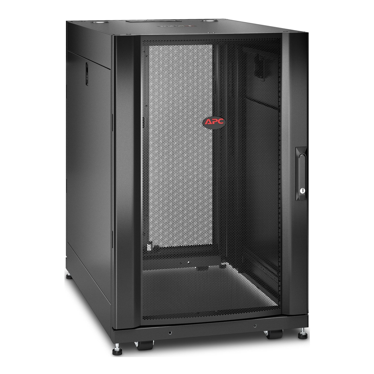 APC by Schneider Electric NetShelter SX, Server Rack Enclosure, 18U, Black, 925H x 600W 900D mm AR3006