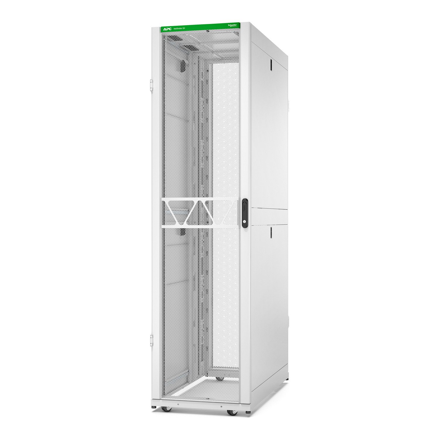 APC by Schneider Electric NetShelter SX Server Rack Gen 2, 48U, 2258H x 600W 1200D mm, with Sides, AR3307W2