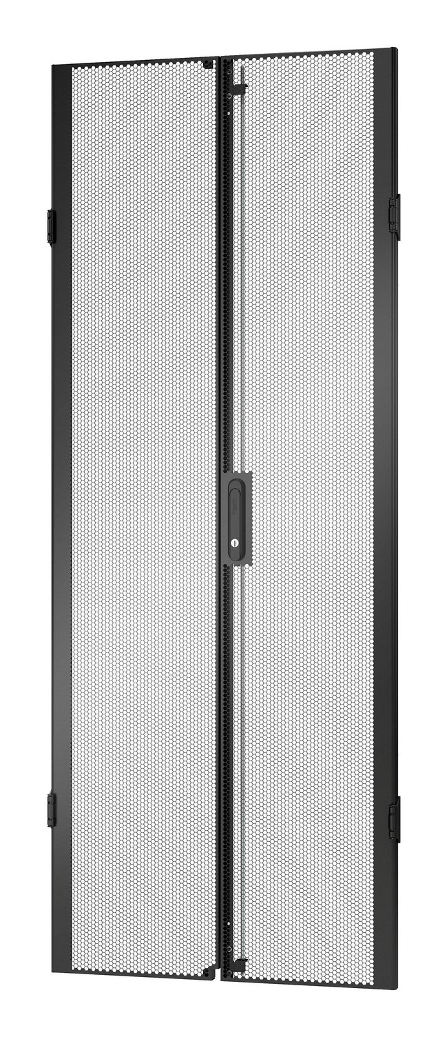 APC by Schneider Electric NetShelter SX Gen 2, Rear Doors Replacement, 42U, 750mm Wide, Black AR7150B2
