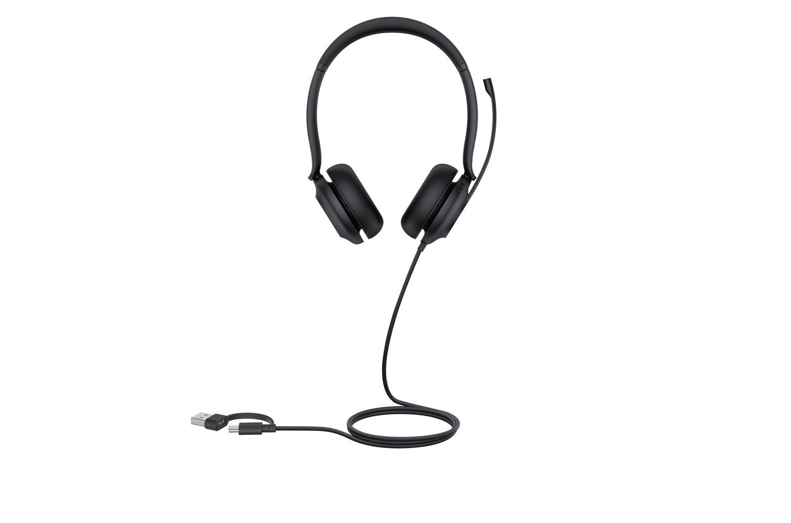 Yealink UH35 Dual UC USB-C/A Headset Wired Head-band Office/Call center USB Type-C / Type-A Black 1308164