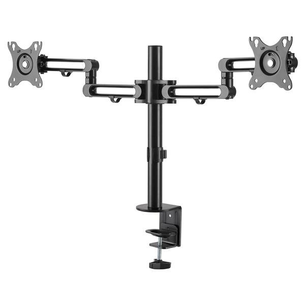 StarTech.com Desk Mount Dual Monitor Arm - Clamp VESA Compatible for up to 32" (17.6lb/8kg) ARMDUAL3