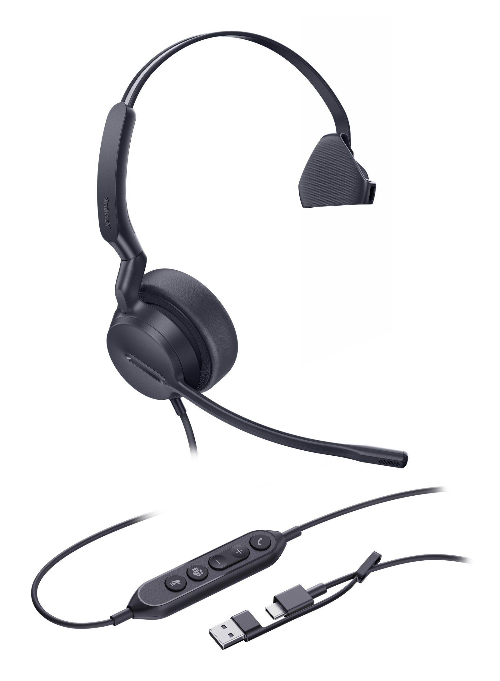 Yealink UH42 Mono Teams USB-C/A Headset 1308216