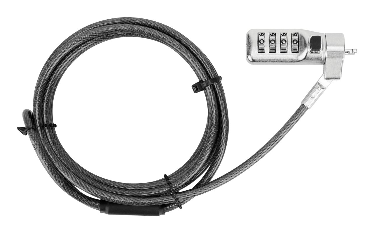 Targus ASP71GLX-25S cable lock Black 1.9 m