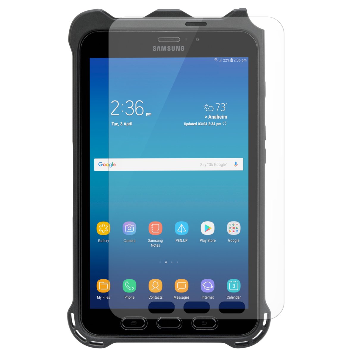 Targus AWV1308TGLZ tablet screen protector Clear Samsung 1 pc(s)
